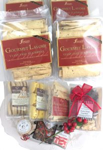 Finom lavosh cracker products for Gourmet Gifts